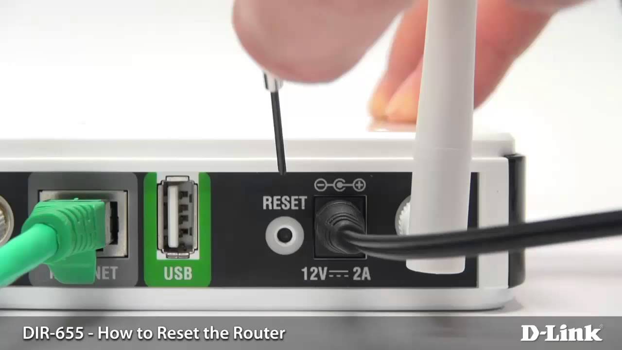 How to factory reset your D-Link router