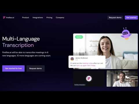 Fireflies Multi Language Transcription Announcement P2
