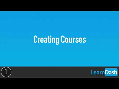 2  Creating Courses