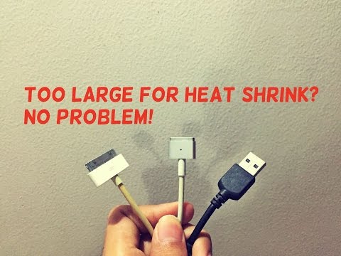 How To Fix Wires/Cables Too Large For Heatshrink, With Heatshrink!