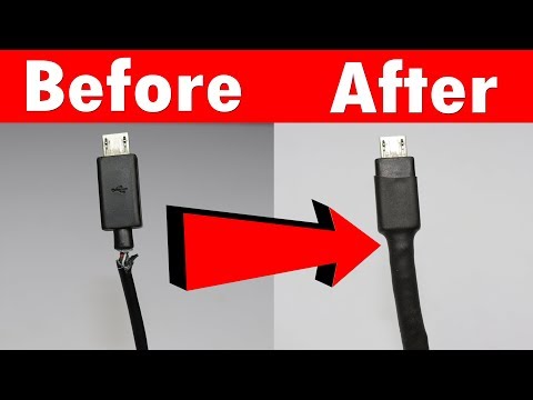 How to fix Broken mobile charger cable || charger cable repair