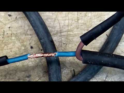 How To Solder Stranded Wires to join them and repair a Power cord/power cable