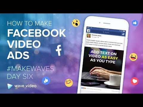How to Create a Facebook Video Ads in Wave.video (Day 6)