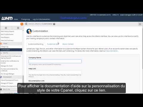 Comment Personnaliser un Logo dans cPanel ?