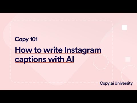 How to Generate Instagram Captions using Copy.ai
