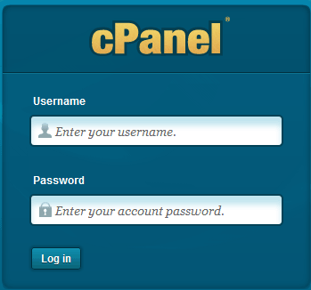 cpanel login