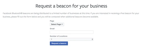 facebook beacon