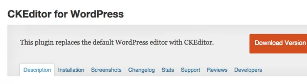 CKEditor pour WordPress