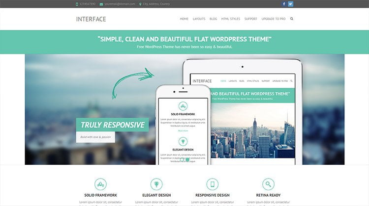 Interface Business Theme