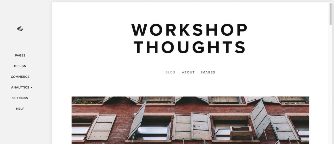 Squarespace dash