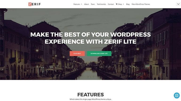 Zerif Business Theme