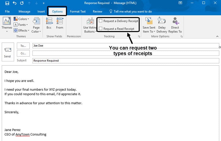 Comment vérifier si un mail a été lu depuis Outlook ?