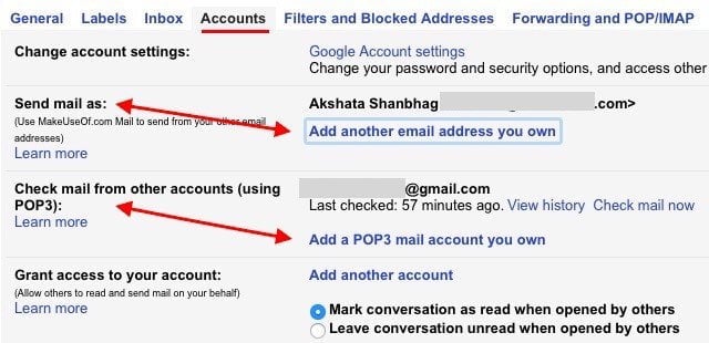 add other accounts