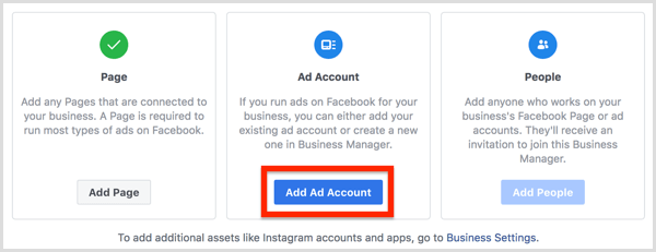 facebook business manager add ad account 1