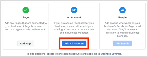 facebook business manager add ad account 1