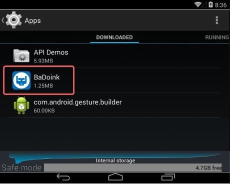 list apps