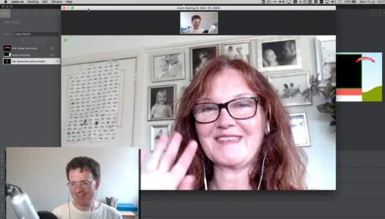 Conversation sur Zoom