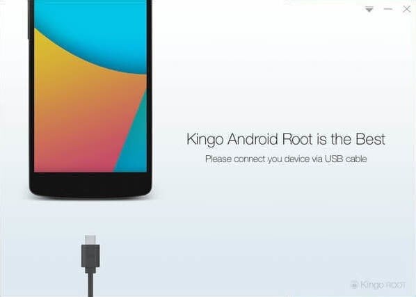 kingoroot device not connected
