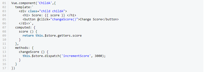 modification de changeScore