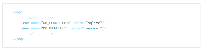 php env