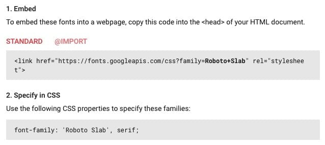 Google Fonts modifie les polices de votre site