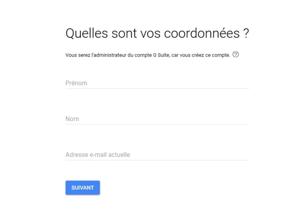 Quelles sont vos coordonnées