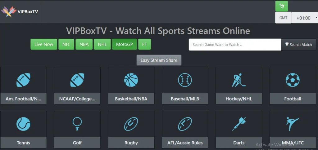 VIPBox TV, alternative à FirstRowSports