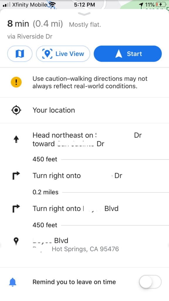 Live View de Google Maps9
