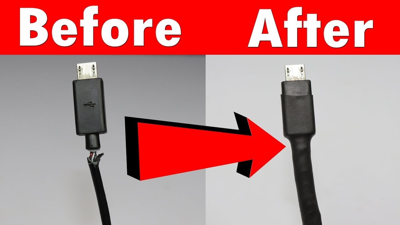 Reparer Cable Electrique Sectionné Sans Soudure 4 façons de réparer un câble de chargeur cassé