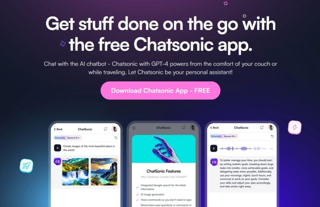 Chatsonic App