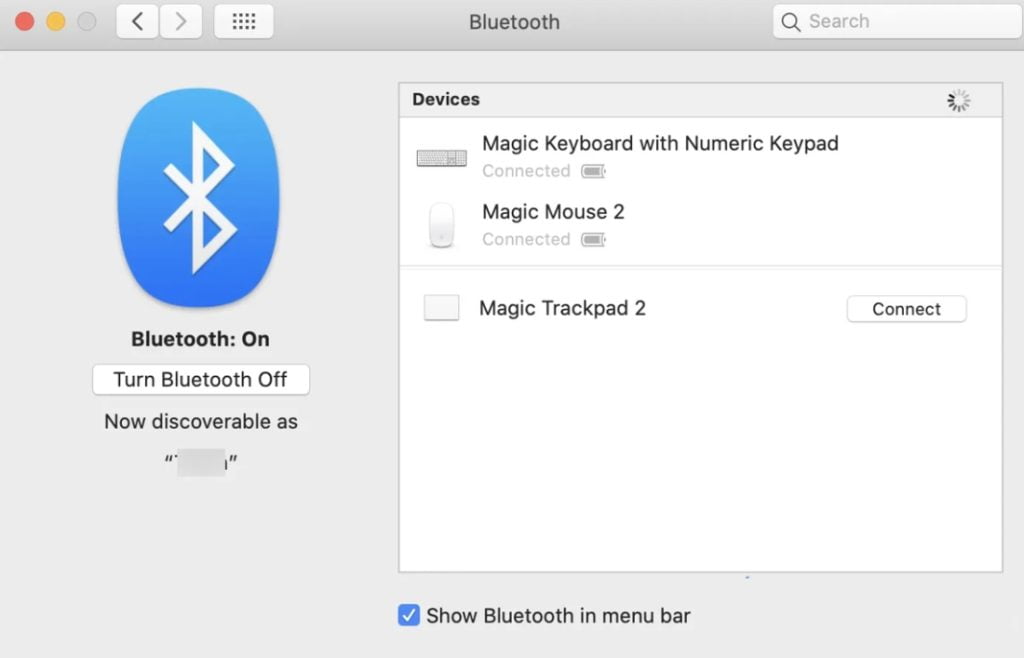 Reconnecter une souris Bluetooth sur Mac