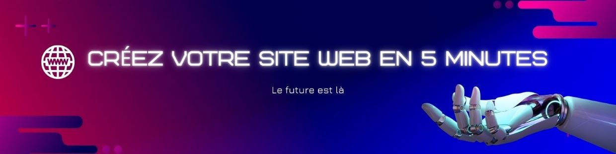 Créateur de site web avec l'intelligence artificielle 