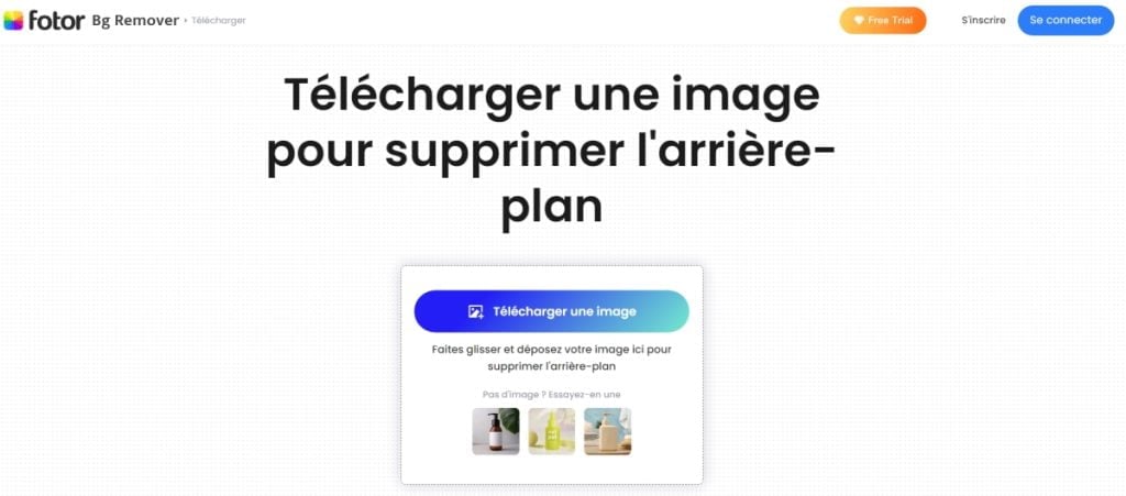 Fotor: supprimer l'arrière plan d'une image