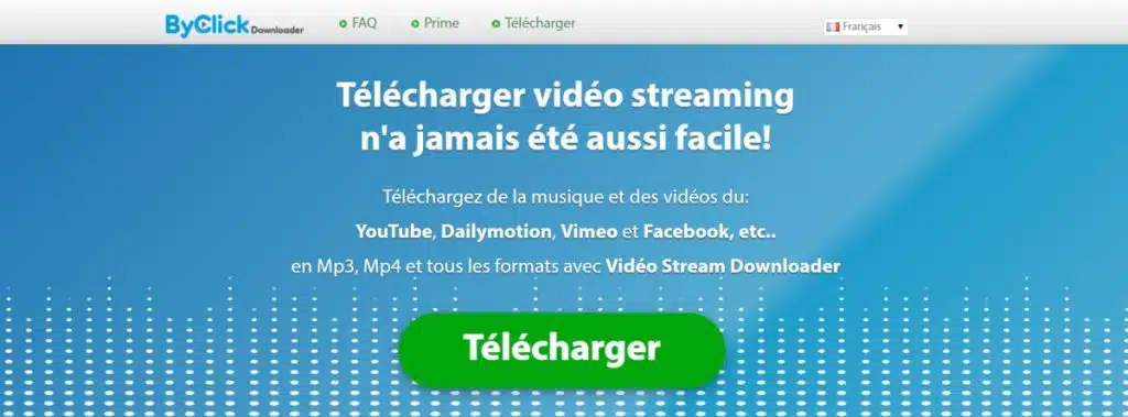 Byclick streaming video Downloader 